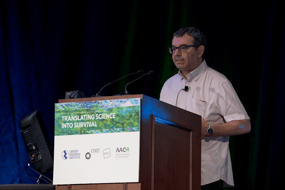 Alan Melcher, Ph.D., of the Institute of Cancer Research in London