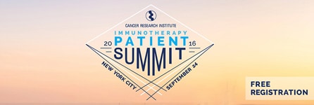 2016 Immunotherapy Patient Summit