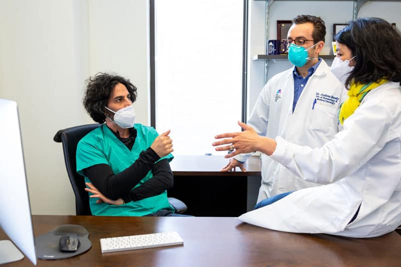 Brian D. Brown, Ph.D.; Joshua D. Brody, M.D.; Miriam Merad, M.D., Ph.D. at Mt Sinai