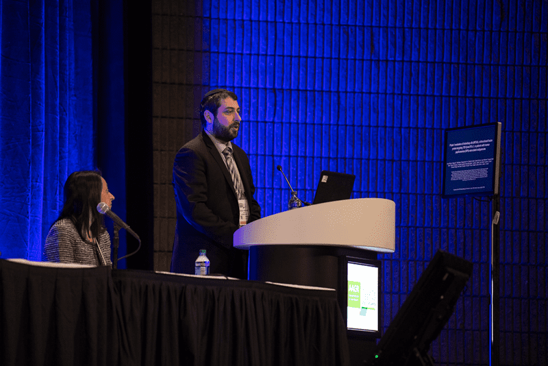Julius Strauss, M.D., of National Cancer Institute, presents a study in patients with HPV-associated cancers at AACR19.