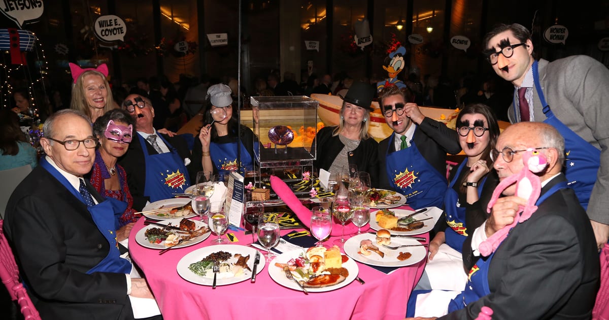 The Pink Panther table at Through The Kitchen 2019