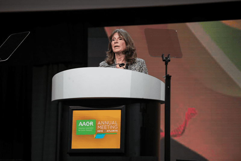 Judith Varner, Ph.D., discusses a strategy to target the macrophages at AACR19.