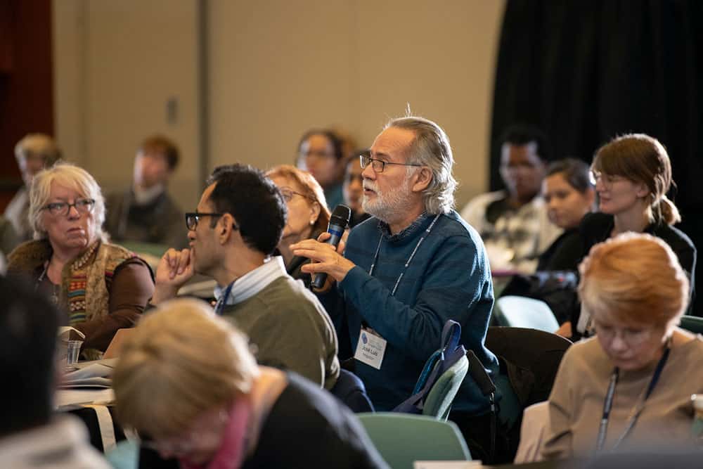 Attendees at the Cancer Research Institute Immunotherapy Patient Summit in Houston. Photo by Ranjani Groth