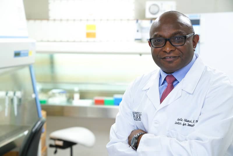 Kunle Odunsi, M.D., Ph.D., the deputy director of the Roswell Park Comprehensive Cancer Center